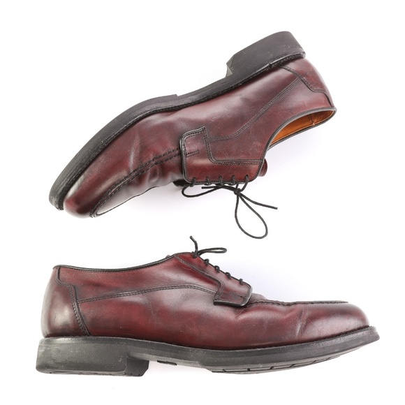 Allen Edmonds Burgundy Leather Derby Dress Shoes main image 7